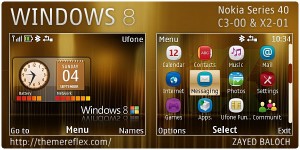 "Windows 8 Nokia C3 Theme"